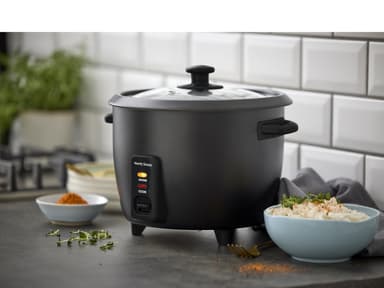 Nordic Sense Rice cooker 1.5 liter Black