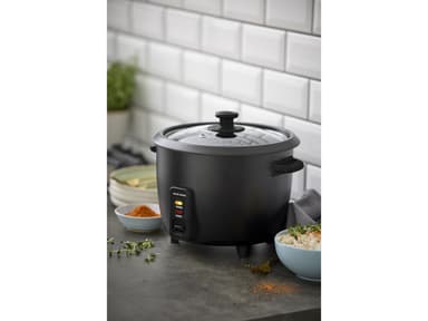 Nordic Sense Rice cooker 1.5 liter Black
