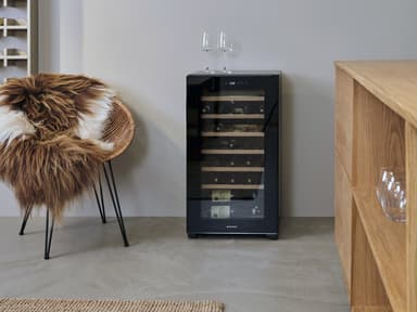 Nordic Sense Vinkylskåp 33 flaskor Svart