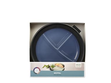 Mepal Cirqula Bowl w. lid trio Dia 22,5 x 6 cm Black