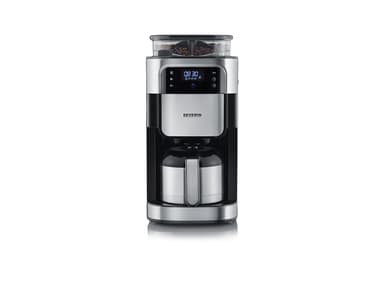Grinding coffee machine Steel/Black