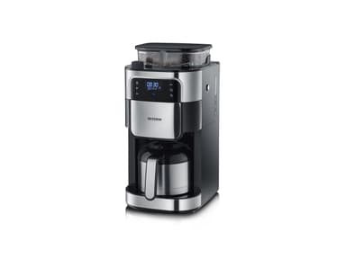 Grinding coffee machine Steel/Black