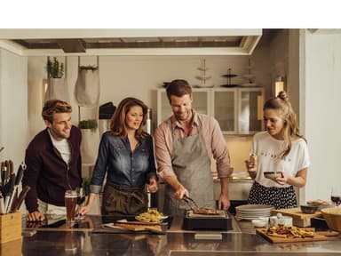 Severin Steakgrill 2300 watt Svart/silver