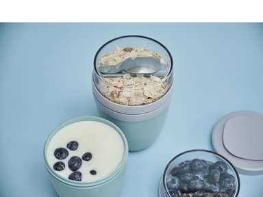 Mepal Ellipse Lunch pot mini 300+120 ml White