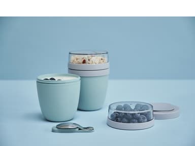 Mepal Ellipse Lunch pot mini 300+120 ml White