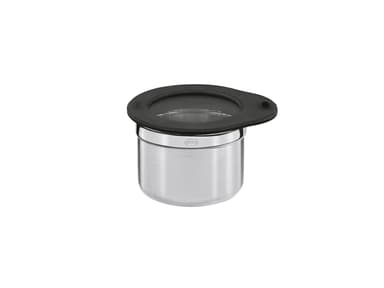 Rösle Förvaringsburk Stål/Svart/Glas