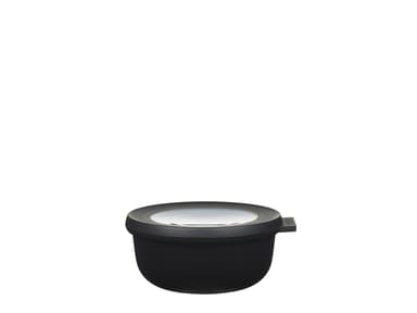 Mepal Cirqula Bowl w. lid Dia. 12 x 6 cm 350 ml Black