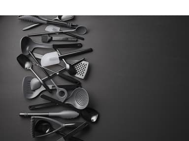 Rosti Classic Spatula 25.7 x 6.5 cm L Black
