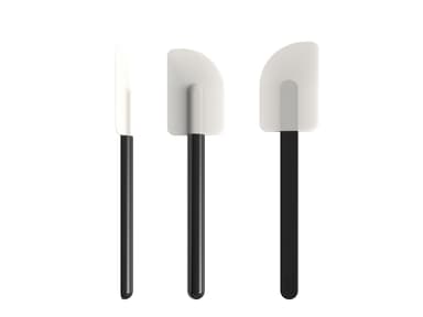 Rosti Classic Spatula 25.7 x 6.5 cm L Black