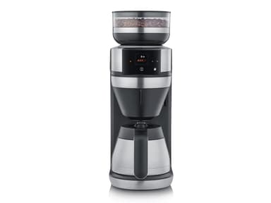 Severin Helautomatisk kaffemaskin Stål/Svart