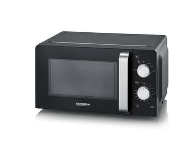 Severin Microwave oven 17 liter 700 watt Black