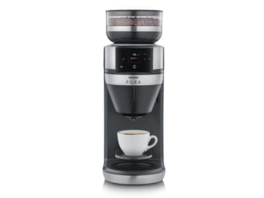 Severin Helautomatisk kaffemaskin Stål/Svart