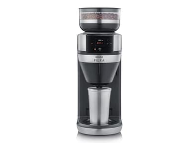 Severin Helautomatisk kaffemaskin Stål/Svart