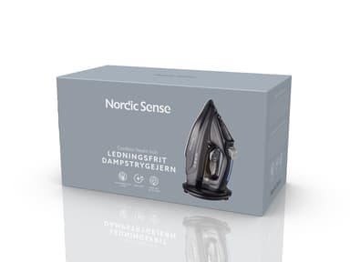 Nordic Sense Cordless steam iron 2200 watt Black