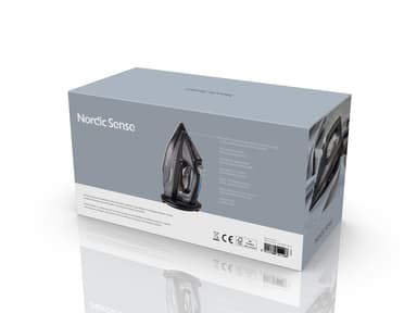Nordic Sense Cordless steam iron 2200 watt Black
