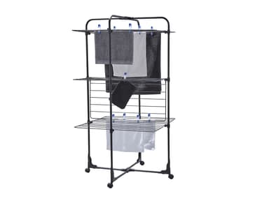 Leifheit Tower 270 Drying rack x 68 x 68 x 126 cm Black