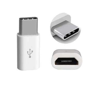 MicroUSB-B till USB-C adapter