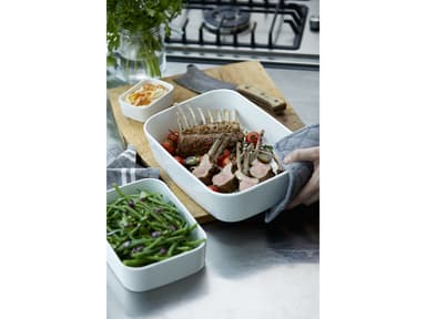 Rosti Modula Dish 15 x 11 x 5 cm White