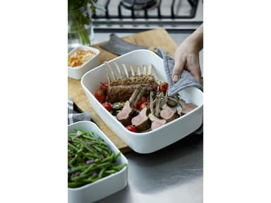 Rosti Modula Dish 15 x 11 x 5 cm White