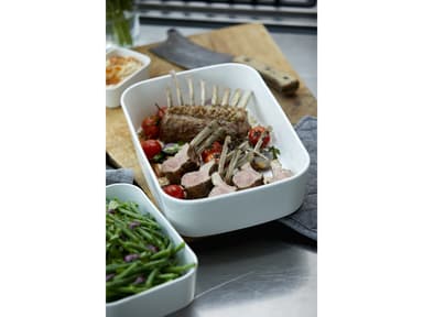 Rosti Modula Dish 15 x 11 x 5 cm White