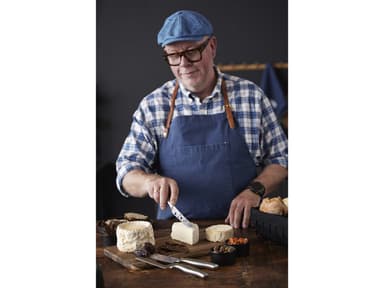 HOLM Cheese board with 3 knives