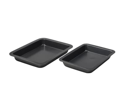 Funktion Frying dish sæt af 2