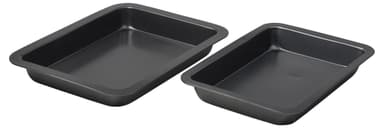 Funktion Frying dish sæt af 2