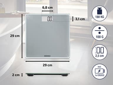 Soehnle Style Sense Compact 300 Personvægt Grå