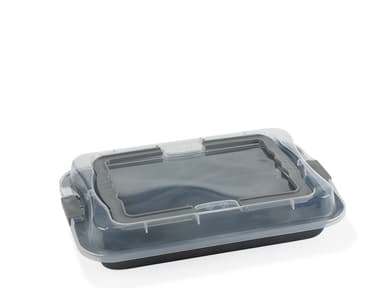 Funktion w/lid Frying dish 36,0 x 23 cm Grey
