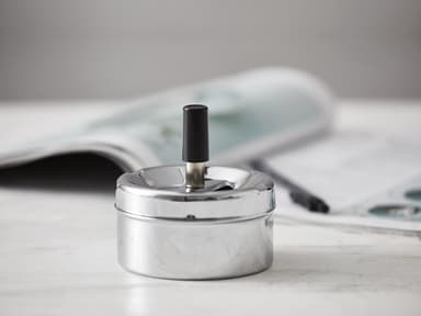 Funktion Ashtray Dia. 9 cm chrome