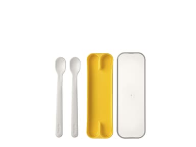 Mepal Mio Feeding spoon 16.5 cm 2 pcs Yellow