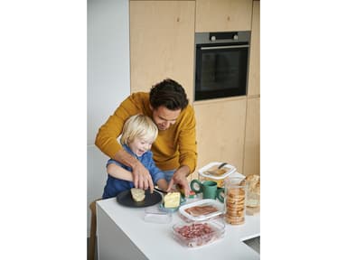 Mepal Modula Storage box 1 liter Transparent