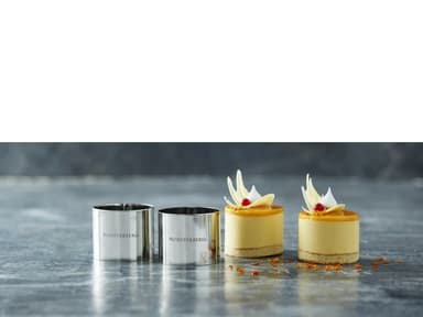 Blomsterbergs Pastry ring Dia. 6 x 5 cm 2 pcs Steel