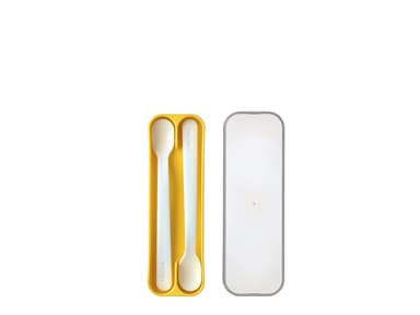Mepal Mio Feeding spoon 16.5 cm 2 pcs Yellow
