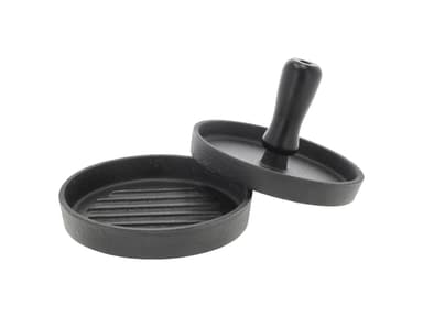 HOLM Hamburger press Dia 12 cm Black