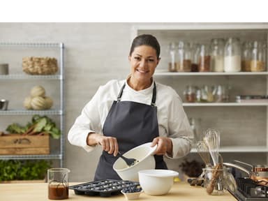 Blomsterbergs Muffin mould 12 pcs Grey