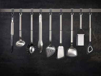 Rösle Spatula 35.5 cm Steel/Black