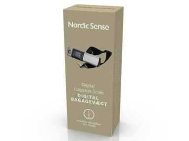 Nordic Sense Luggage scale Silver/Black