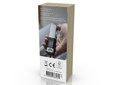 Nordic Sense Luggage scale Silver/Black