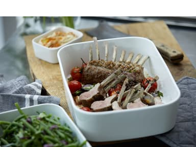 Rosti Modula Dish 30 x 21 x 7 cm White