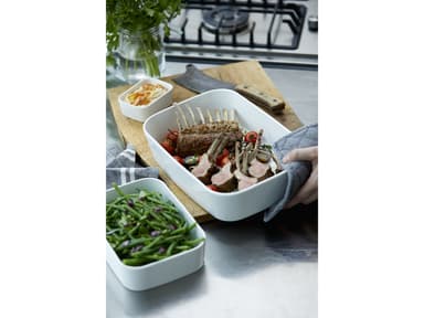 Rosti Modula Dish 30 x 21 x 7 cm White