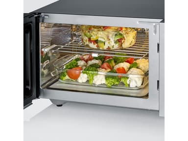 Severin Microwave oven w ceramic base 900 watt Steel