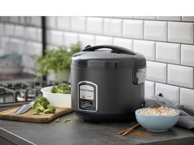 Nordic Sense Rice cooker 1.8 liter Black
