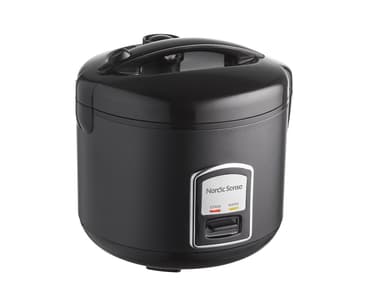 Nordic Sense Rice cooker 1.8 liter Black