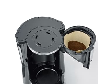 Severin 8 cups 1000 watt Steel/Black