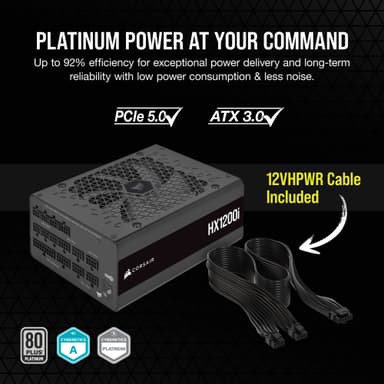 Corsair HX1200i nätaggregat (1200W)