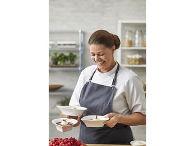 Blomsterbergs Dropshaped bowl 20 cm 4 pcs White