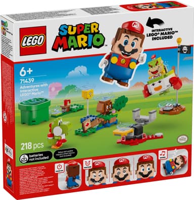LEGO Super Mario Äventyr med interaktiva LEGO Mario 71439