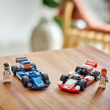 LEGO City F1 Williams Racing & Haas F1 racerbilar 60464