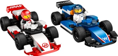 LEGO City F1 Williams Racing & Haas F1 racerbilar 60464
